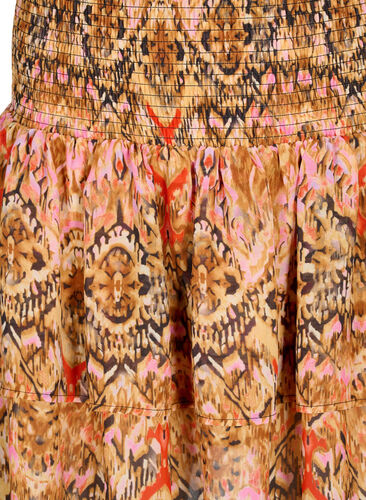 Mönstrad kjol med smock, Colorful Ethnic, Packshot image number 2