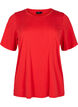 T-shirt i TENCEL™ Modal med rund halsringning, Röd, Packshot image number 0