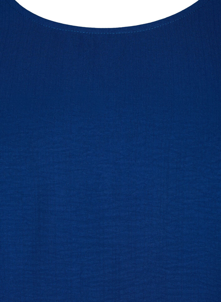 Kort klänning med rosett baktill, Estate Blue, Packshot image number 2