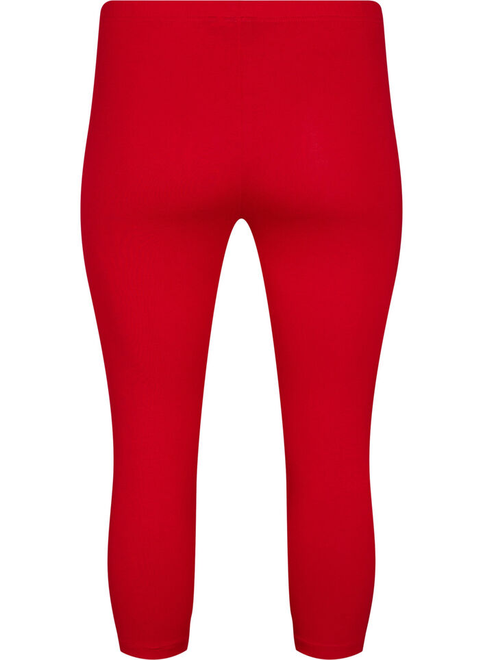 3/4 bas-leggings, R&ouml;d, Packshot image number 1