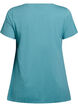 T-shirt med rund hals och A-linjeform, Gr&ouml;n, Packshot image number 1