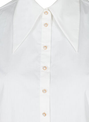 Skjortkrage med pärlknappar, Bright White, Packshot image number 2