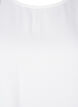Blus i viskos med halvlång ärm, Bright White, Packshot image number 2