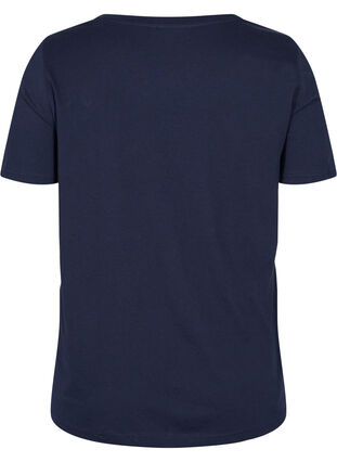 T-shirt med tryck i bomull, Night Sky UPBEAT, Packshot image number 1