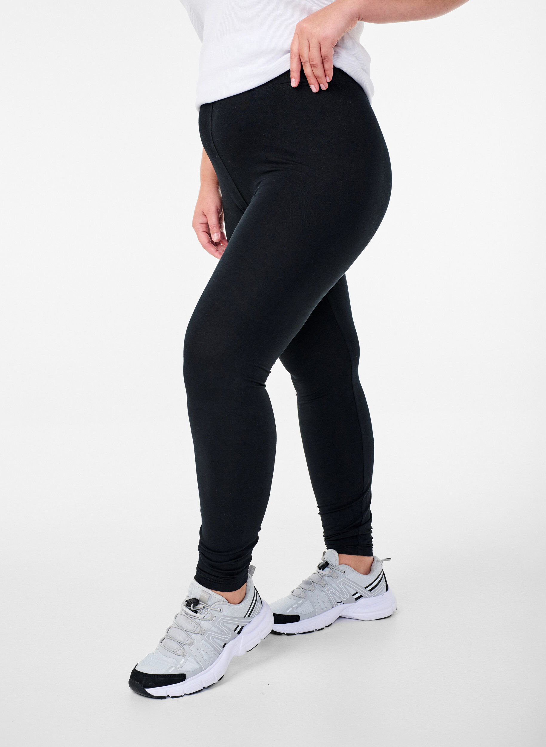 Basleggings med extra l&auml;ngd, Svart, Model