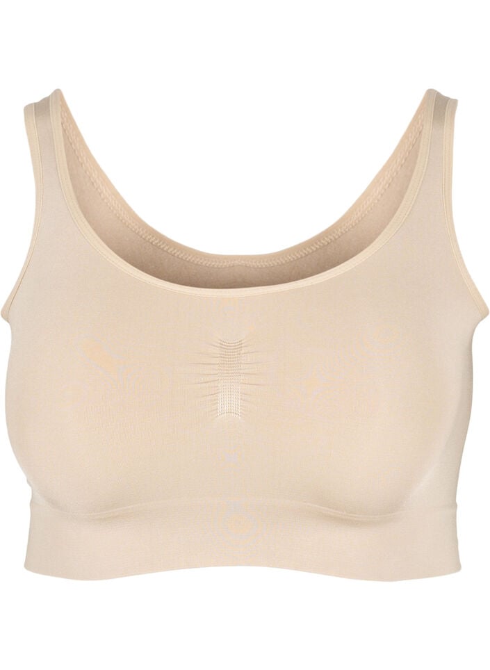 Mjuk bh utan vaddering, Beige, Packshot image number 0