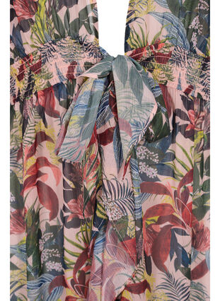 Strandkimono med mönster, Palm Print, Packshot image number 2