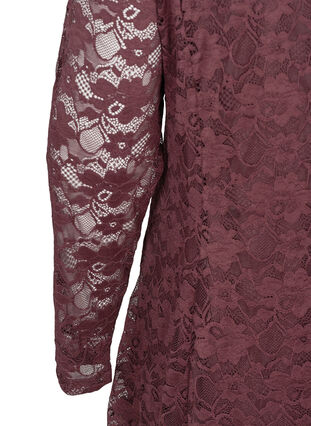 Spetsklänning, Rose Brown, Packshot image number 3