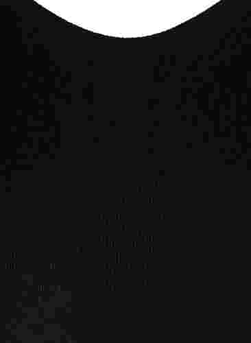 Shapeweartopp med breda remmar, Black, Packshot image number 2