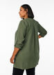 Tunika i bomullsmuslin med broderie anglaise, Gr&ouml;n, Model image number 2