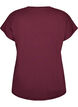 Enf&auml;rgad tr&auml;nings-T-shirt, R&ouml;d, Packshot image number 1
