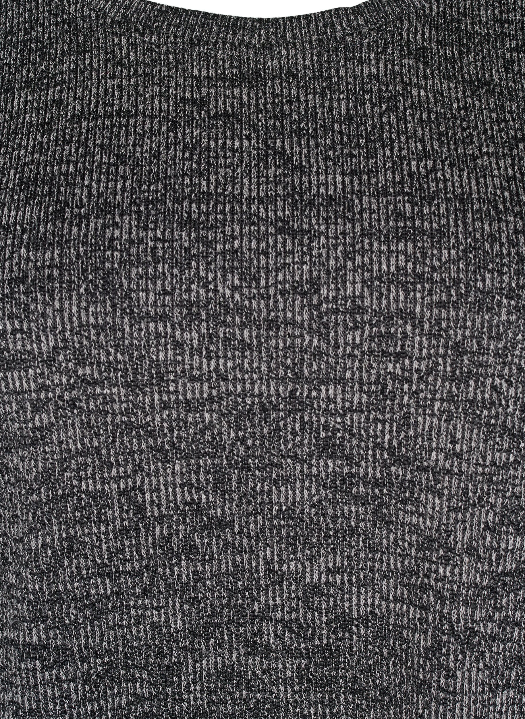 Zizzi FLASH - Jerseyblus med l&aring;nga &auml;rmar, Gr&aring;, Packshot image number 2