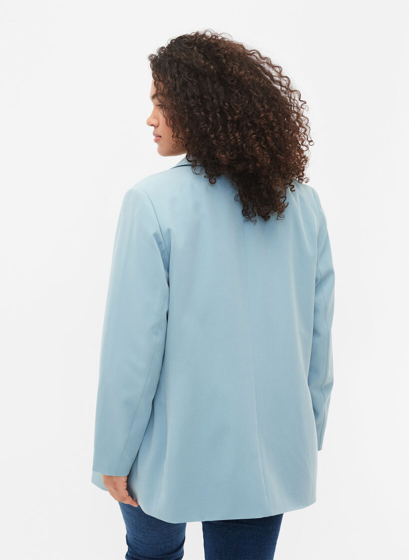 Klassisk blazer med knapp, Citadel, Model image number 1