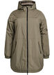 L&auml;tt vadderad parkas med huva, Gr&ouml;n, Packshot image number 0