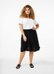 2-pack kjol i viskos, Svart, Model image number 0