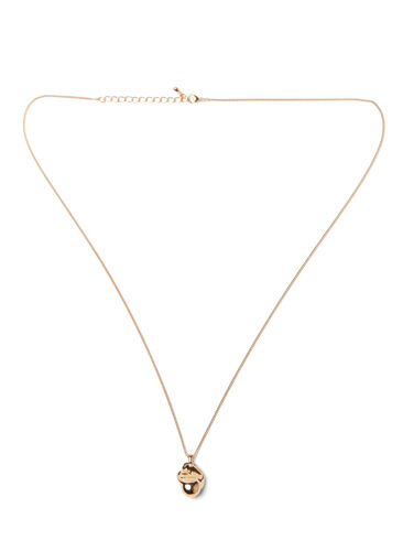 Halsband med hängsmycke, Gold Metal, Packshot image number 0