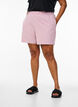 FLASH - L&ouml;st sittande shorts med fickor, Rosa, Model image number 3
