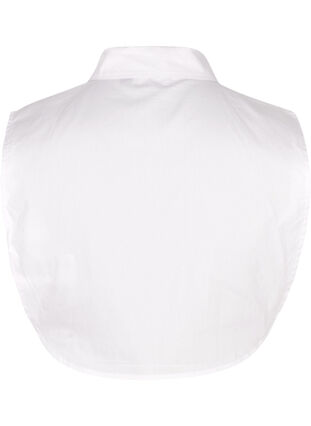 Skjortkrage med dekorsten, Bright White, Packshot image number 1