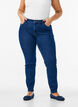 Emily-jeans med smal passform och normal midja, Bl&aring;, Model image number 2