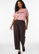 T-shirt med tryck, Rosa, Model image number 1