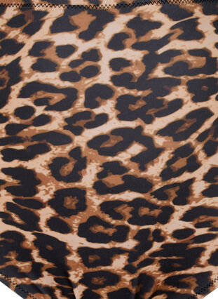 Hög bikinitrosa med leopardtryck, Leopard Print, Packshot image number 2