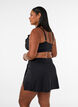 Bikinitrosa med brief och omlotteffekt, Svart, Model image number 1