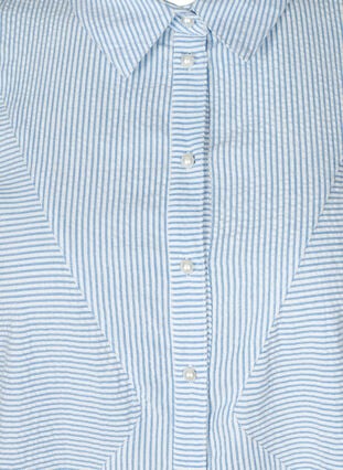 Lång randig skjorta i bomull, Skyway Stripe, Packshot image number 2