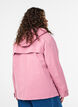 Kort v&aring;rjacka med avtagbar huva, Rosa, Model image number 2