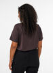 T-shirt med tryck, Brun, Model image number 2