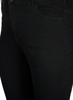 FLASH - Högmidjade jeans med bootcut, Black, Packshot image number 2
