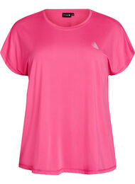 Enf&auml;rgad tr&auml;nings-T-shirt, Rosa