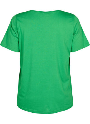 FLASH - T-shirt med v-ringning, Kelly Green, Packshot image number 1