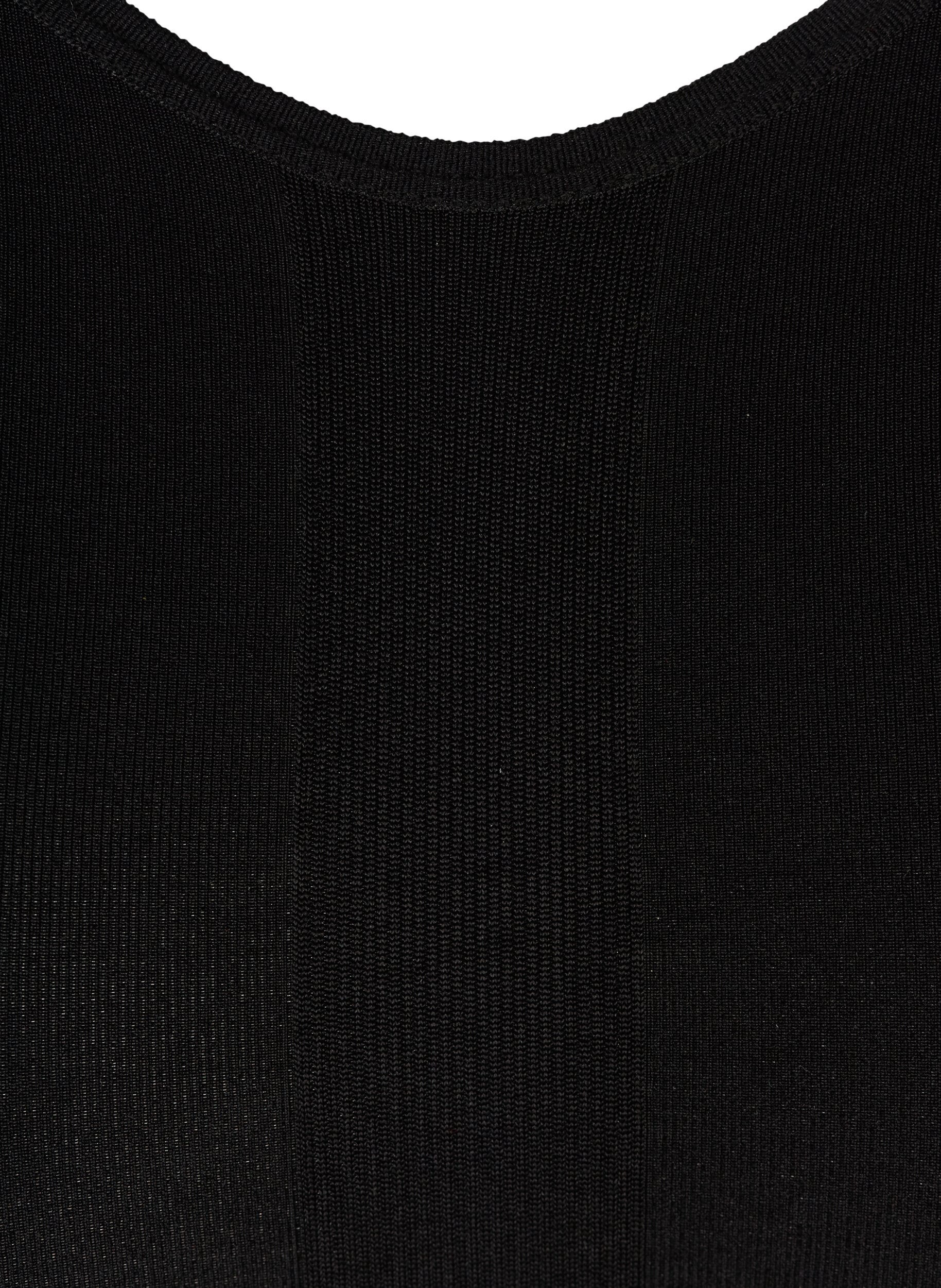 ZizziShapeweartopp med breda remmar, Svart, Packshot image number 2