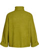Stickad topp med polokrage, Gr&ouml;n, Packshot image number 1