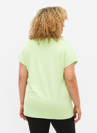 Kortärmad t-shirt för träning, Paradise Green, Model image number 1