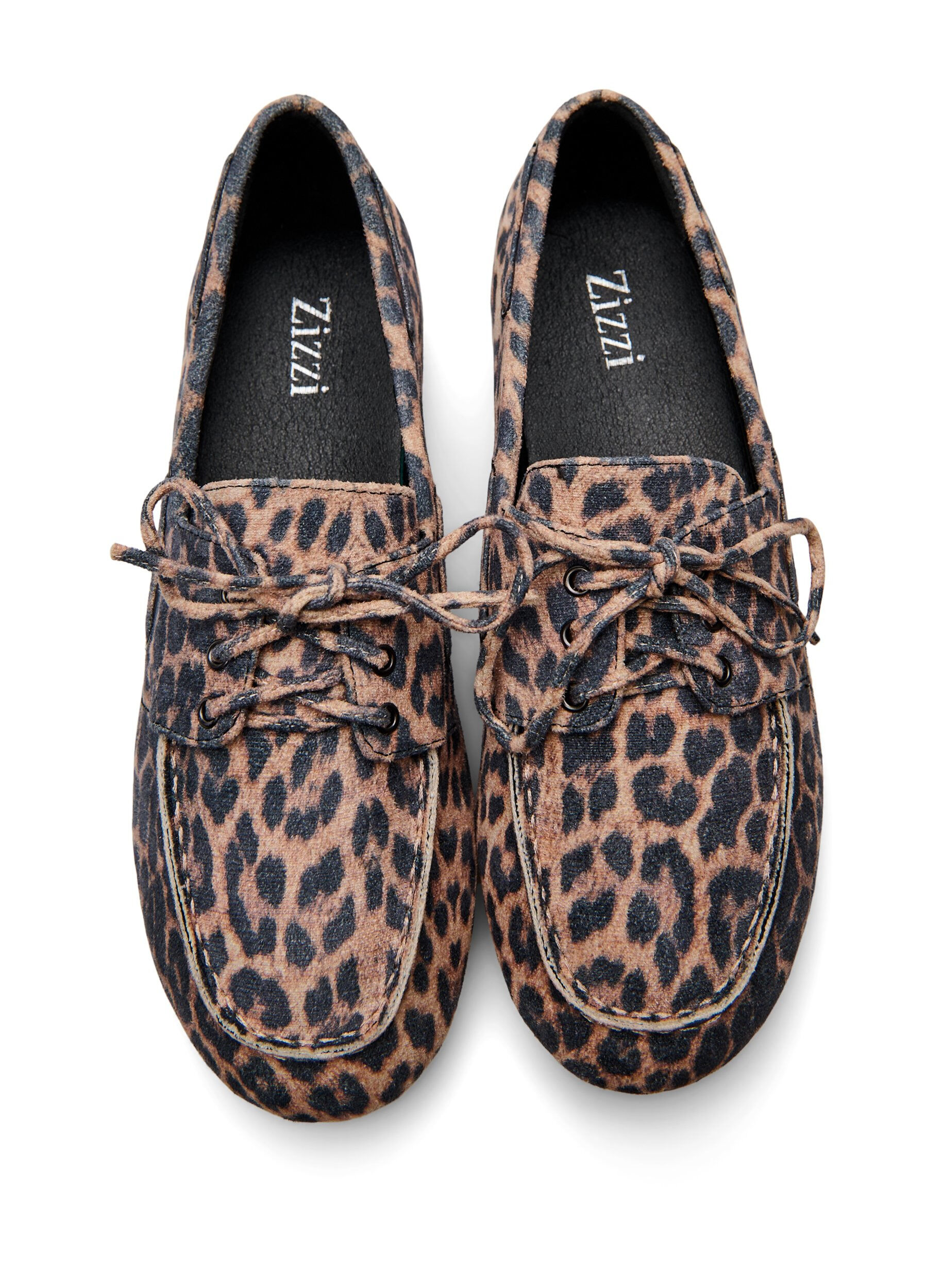 Zizzi Mockasiner i mockaimitation, Beige, Packshot image number 2