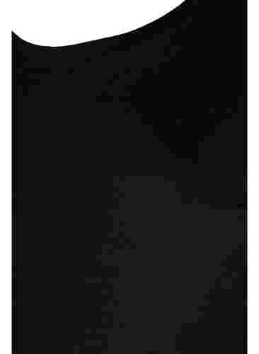 Basic gravidblus med långa ärmar, Black, Packshot image number 2