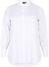 Lång bomullsskjorta, Bright White