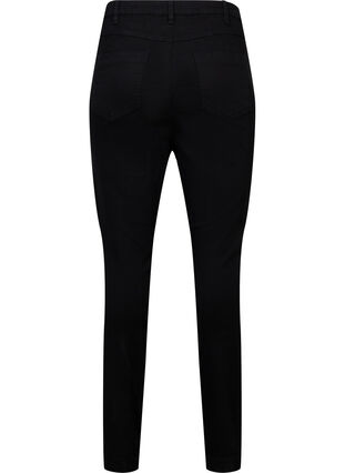 Bea jeans med super slim fit och extra hög midja, Black, Packshot image number 1
