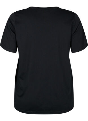 T-shirt från FLASH med tryck, Black Lips, Packshot image number 1
