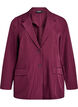 Blazer med fickor och slitsar, R&ouml;d, Packshot image number 0