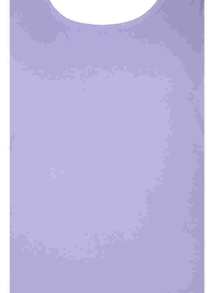 Enfärgat baslinne i bomull, Paisley Purple, Packshot image number 2