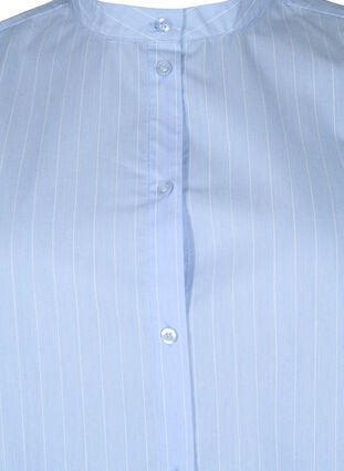 FLASH - kritstrecksrandig skjorta, Light Blue Stripe, Packshot image number 2