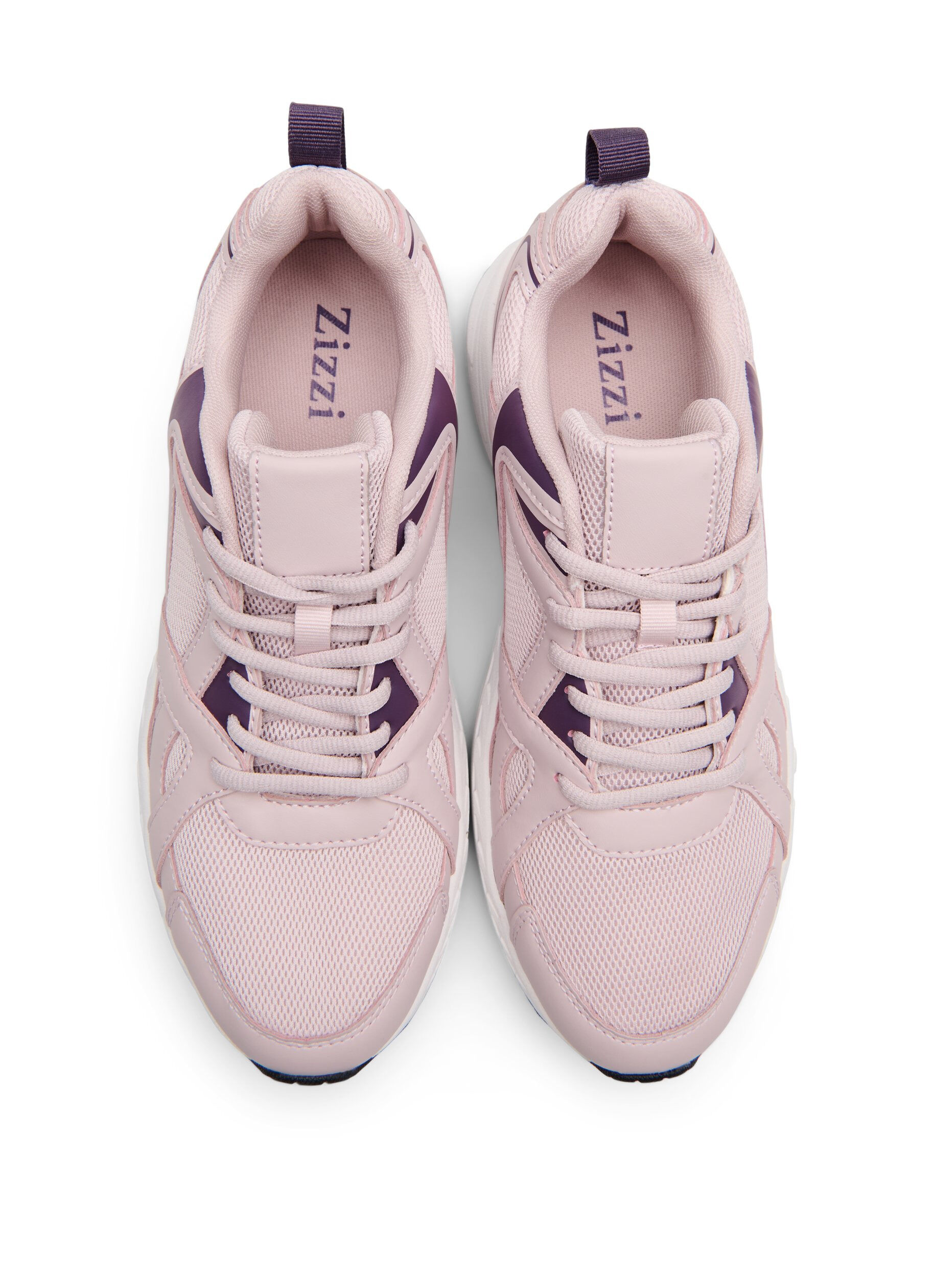 Zizzi Wide fit - Sportiga sneakers, Rosa, Packshot image number 2