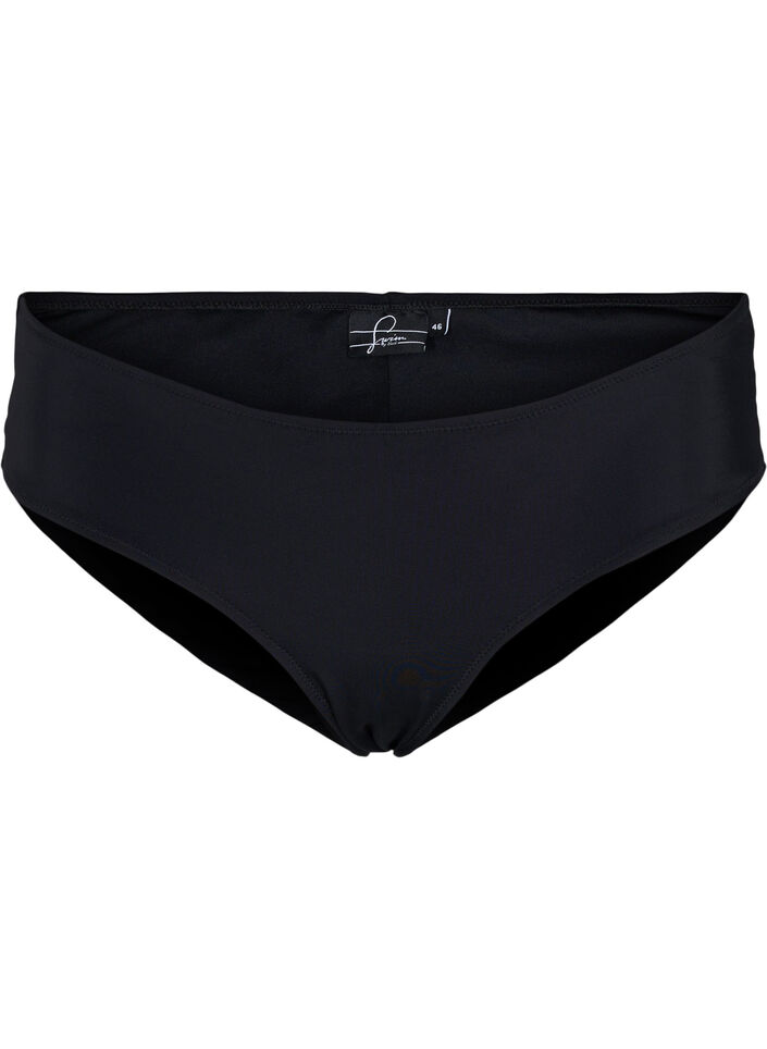Bikinitrosor med normal midja, Black, Packshot image number 0