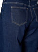 Myra jeans med h&ouml;g midja och bred passform, Bl&aring;, Packshot image number 3