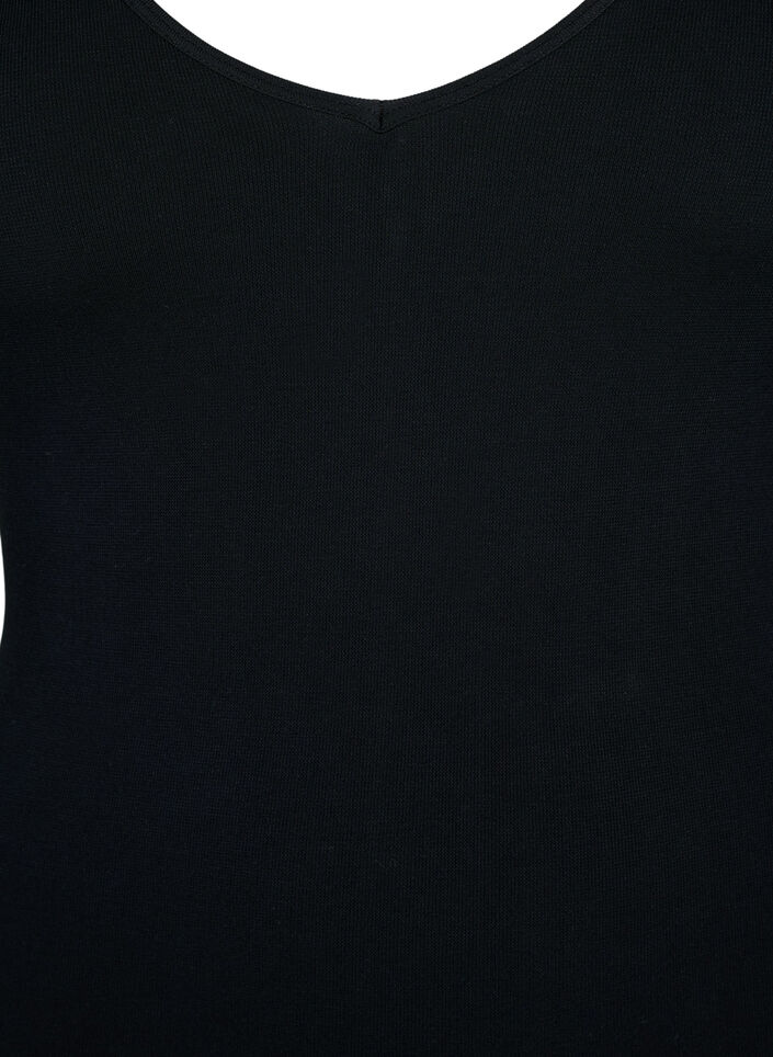 Sömlös topp i modal, Black, Packshot image number 2