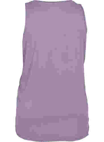 Träningstopp med v-ringning, Purple Sage, Packshot image number 1