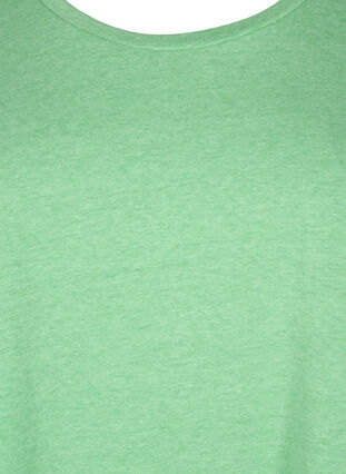 Neonfärgad bomulls t-shirt, Neon Green, Packshot image number 2
