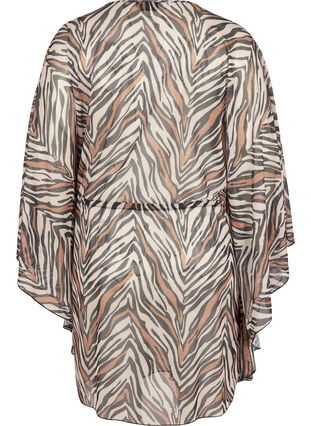 Strandklänning med justerbar midja, Zebra Print, Packshot image number 1